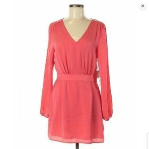SOLD OUT: Nordstrom RBL  long sleeve coral dress